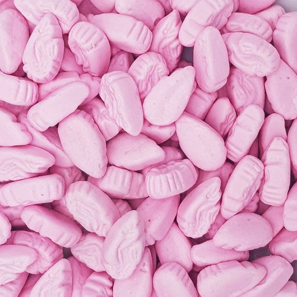Mini Foam Shrimp – Retro Strawberry Foam Sweets